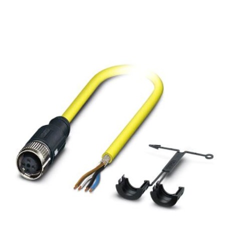 Phoenix contact SAC-HZ-4P-5,0-542/M12FS SH BK SAC-HZ-4P- 5,0-542/M12FS SH BK 1409553 PHOENIX CONTACT Sensor/actuator cable