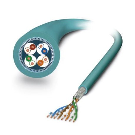 PHOENIX CONTACT NBC-500,0-94B NBC-500,0-94B 1410276 PHOENIX CONTACT Network cable, Ethernet, 8-wire, shielded, PUR, halogen-free, RAL 5021..
