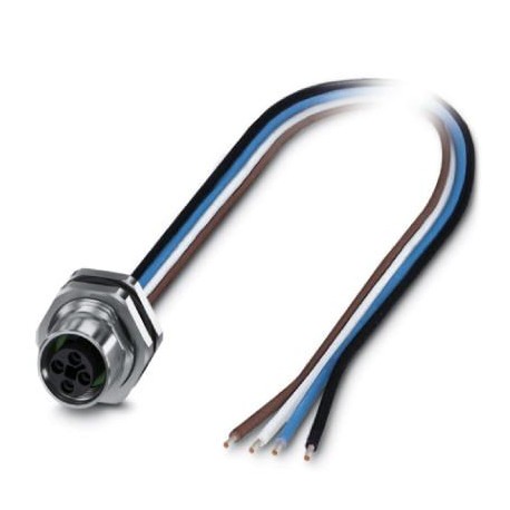 Phoenix contact SACC-DSI-M12FST-4P-M16XL/0,5 Flush-type connector