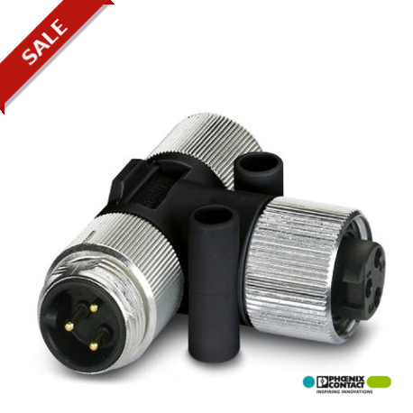 Phoenix contact SAC-3P-MINT/2XMIN VP T distributor, 3-position, Plug straight 7/8"-16UNF, on Socket ..