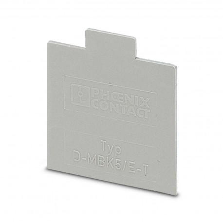 PHOENIX CONTACT D-MBK 5/E-T D-MBK 5/E-T 1413706 PHOENIX CONTACT End cover