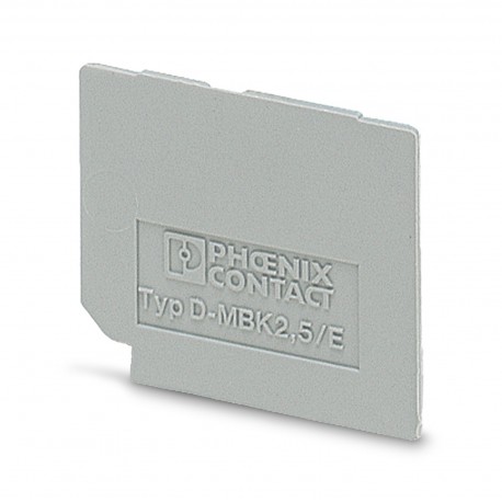 Phoenix contact D-MBK 2,5/E End cover