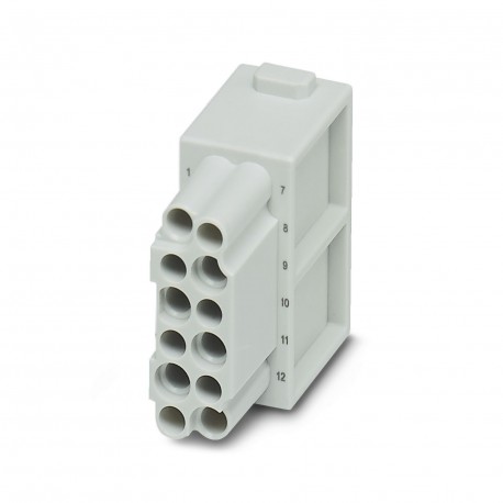 Phoenix contact HC-M-12-CT-F Module inserts contacts, Number of poles: 12, Type of contact: Socket, ..