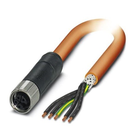 PHOENIX CONTACT SAC-5P-1,5-PUR/M12FSK PE SH SAC-5P- 1,5-PUR/M12FSK PE SH 1414771 PHOENIX CONTACT Power cable