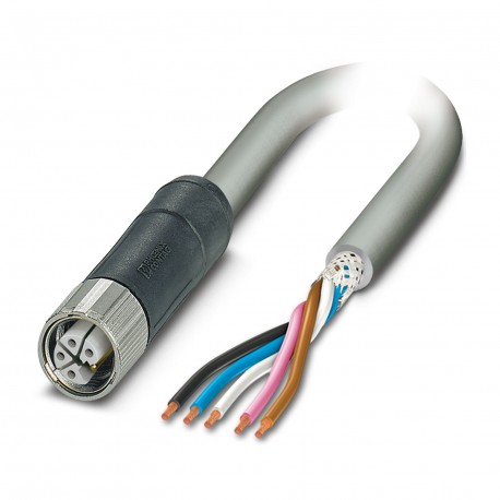 PHOENIX CONTACT SAC-5P-1,5-280/M12FSL FE SH SAC-5P- 1,5-280/M12FSL FE SH 1414773 PHOENIX CONTACT Power cable
