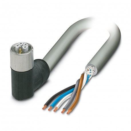 PHOENIX CONTACT SAC-5P-1,5-500/M12FRL FE SH SAC-5P- 1,5-500/M12FRL FE SH 1414778 PHOENIX CONTACT Power cable