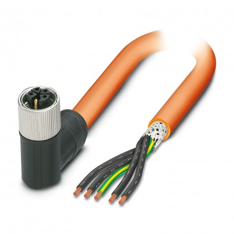 PHOENIX CONTACT SAC-5P-3,0-PUR/M12FRK PE SH SAC-5P- 3,0-PUR/M12FRK PE SH 1414785 PHOENIX CONTACT Power cable
