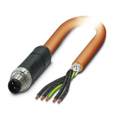 PHOENIX CONTACT SAC-5P-M12MSK/10,0-PUR PE SH SAC-5P-M12MSK/10,0-PUR PE SH 1414880 PHOENIX CONTACT Power cable