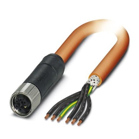 Phoenix contact SAC-6P-3,0-PUR/M12FSM PE SH SAC-6P- 3,0-PUR/M12FSM PE SH 1414911 PHOENIX CONTACT Power cable