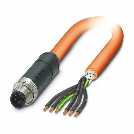 PHOENIX CONTACT SAC-6P-M12MSM/ 3,0-PUR PE SH SAC-6P-M12MSM/ 3,0-PUR PE SH 1414954 PHOENIX CONTACT Power cable