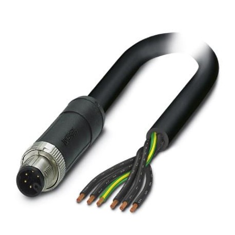 PHOENIX CONTACT SAC-6P-M12MSM/ 5,0-PUR PE SAC-6P-M12MSM/ 5,0-PUR PE 1414957 PHOENIX CONTACT Power cable