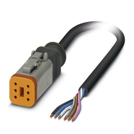 PHOENIX CONTACT SAC-6P-1,5-PUR/DTFS SAC-6P- 1,5-PUR/DTFS 1415026 PHOENIX CONTACT Sensor/actuator cable