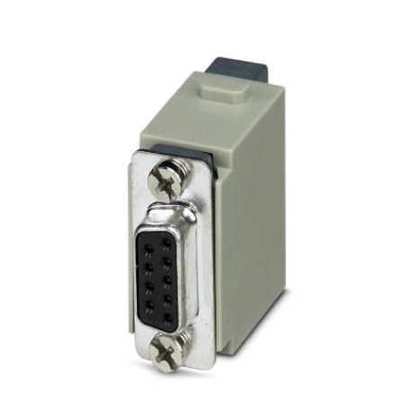 PHOENIX CONTACT HC-M-DSUB 09-UT-F HC-M-DSUB 09-UT-F 1417307 PHOENIX CONTACT Contact insert module