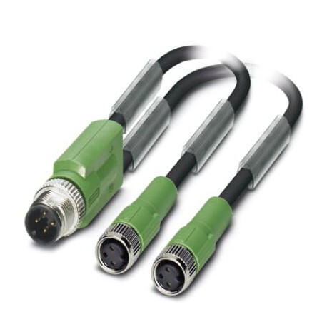 Phoenix contact SAC-3P-M12Y/6,4/5,8-PUR/M 8FS Sensor/actuator cable SAC-3P-M12Y/6,4/5,8-PUR/M 8FS 14..