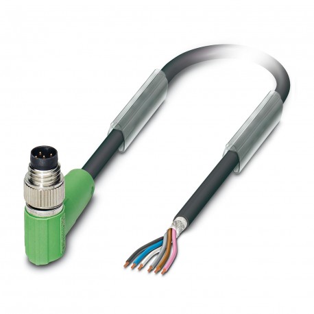 Phoenix contact SAC-6P-M 8MR/ 1,5-PUR SH BK Sensor/actuator cable SAC-6P-M 8MR/ 1,5-PUR SH BK 1419477