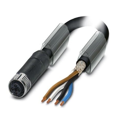 Phoenix contact SAC-4P-15,0-PUR/M12FST SH Power cable SAC-4P-15,0-PUR/M12FST SH 1420530
