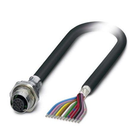 Phoenix contact SACCBP-FS-12CON-M16/10,0-PVCSCO Flush-type connector SACCBP-FS-12CON-M16/10,0-PVCSCO..