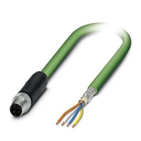 PHOENIX CONTACT NBC-M8MSD/ 1,0-93C NBC-M8MSD/ 1,0-93C 1423703 PHOENIX CONTACT Network cable, PROFINET CAT5 (100 Mbps), EtherCAT