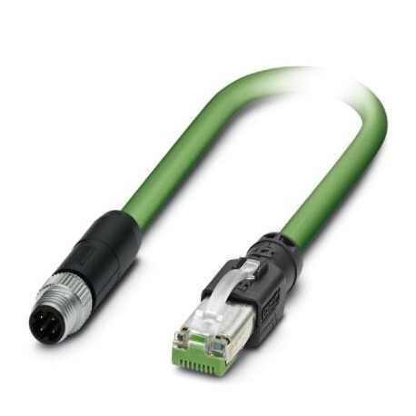 PHOENIX CONTACT NBC-M8MSD/ 2,0-93C/R4AC NBC-M8MSD/ 2,0-93C/R4AC 1423712 PHOENIX CONTACT Network cable, PROFINET CAT5 (100 Mbps), EtherCAT
