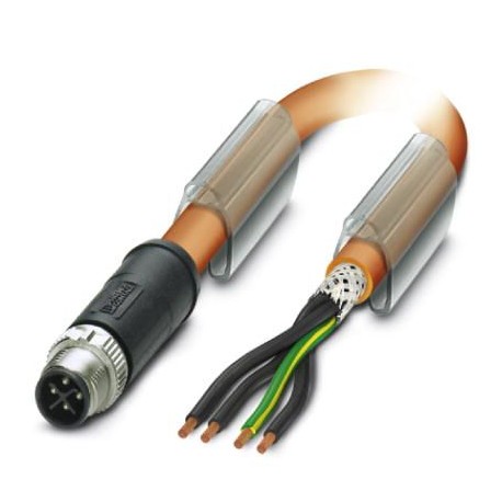 PHOENIX CONTACT SAC-4P-M12MSS/ 3,0-PUR PE SH SAC-4P-M12MSS/ 3,0-PUR PE SH 1424105 PHOENIX CONTACT Power cable