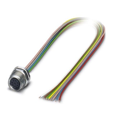 PHOENIX CONTACT SACC-DSI-M8FS-8CON-M10/0,5 SACC-DSI-M8FS-8CON-M10/0,5 1424229 PHOENIX CONTACT Flush-type connector