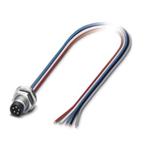 PHOENIX CONTACT SACC-E-M8MS-5CON-M10/0,5 DN SACC-E-M8MS-5CON-M10/0,5 DN 1424234 PHOENIX CONTACT Flush-type connector