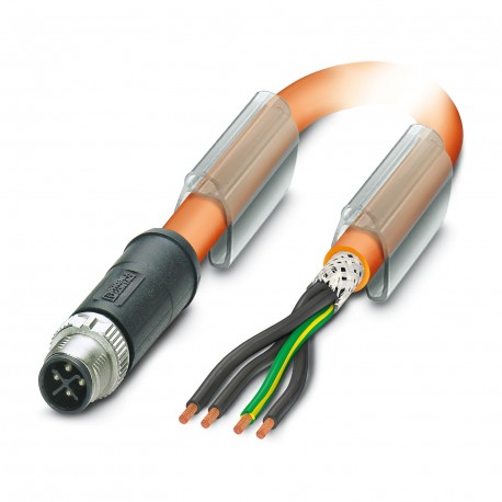 Phoenix contact SAC-4P-M12MSS/ 5,0-PUR PE SH Power cable