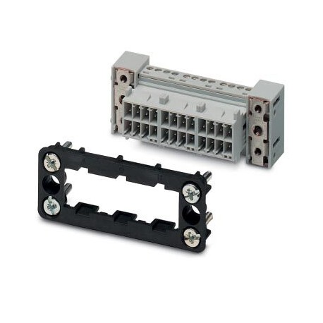 Phoenix contact VC-AR2/3M-S888-SET BD1-24 Contact insert set for panel mounting side, sleeve frame w..