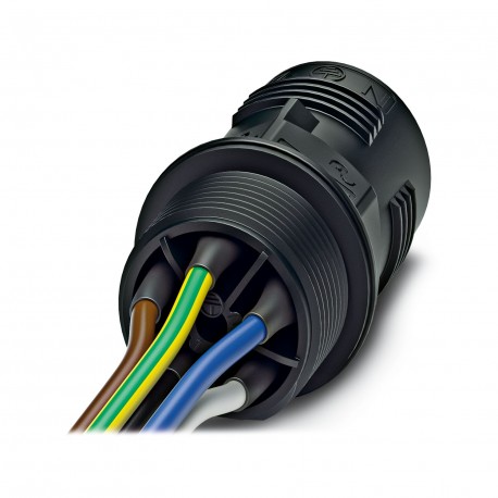 Phoenix contact QPD W 5X1,5 M25 1,0 BK B-S Panel feed-through QPD W 5X1,5 M25 1,0 BK B-S 1424877