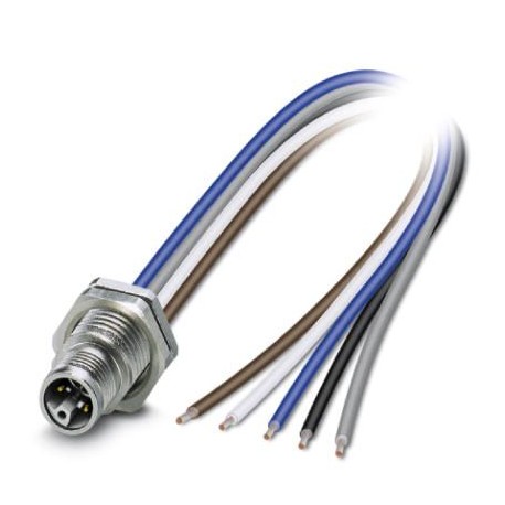 PHOENIX CONTACT SACC-DSI-M12MSL4FE-M16XL/0,2GR SACC-DSI-M12MSL4FE-M16XL/0,2GR 1425584 PHOENIX CONTACT Flush-type connector