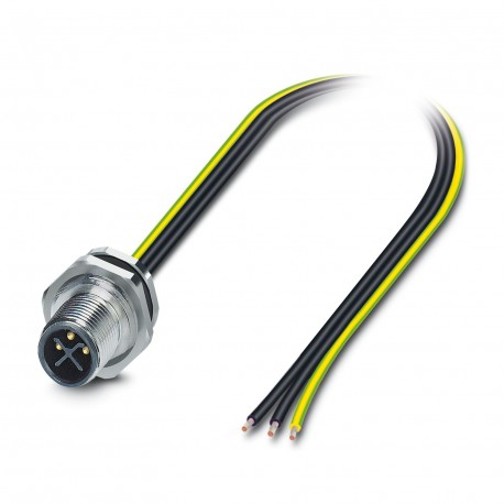 Phoenix contact SACC-DSI-M12MSS-3P-M16/0,5PEMV Flush-type connector, Universal, 3-position, Plug, M1..