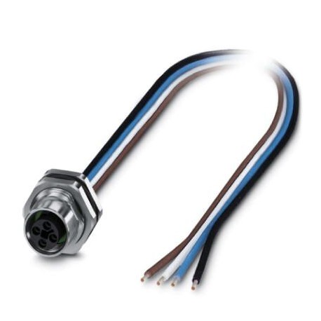 Phoenix contact SACC-DSI-M12FST-4P-M16XL/0,2 Plug-in connector mounting mainstream., Power, 4-pole, ..