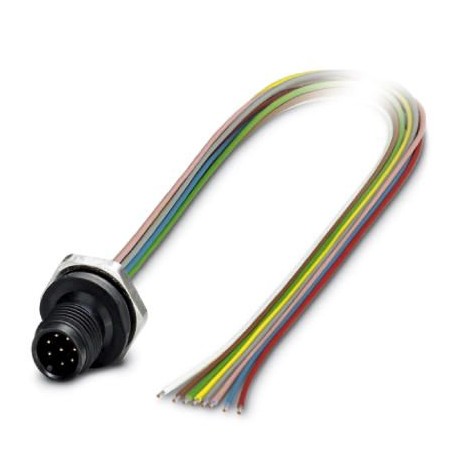 PHOENIX CONTACT SACC-E-M12MS-8CON-M16/0,5 P SACC-E-M12MS-8CON-M16/0,5 P 1436424 PHOENIX CONTACT Flush-type connector