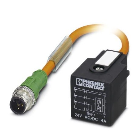 PHOENIX CONTACT SAC-3P-M12MS/1,5-PUR/A-1L-Z VW SAC-3P-M12MS/1,5-PUR/A-1L-Z VW 1439560 PHOENIX CONTACT Cable SAC-3P-M12MS/1,5-PUR/A-1L-Z VW 1439560