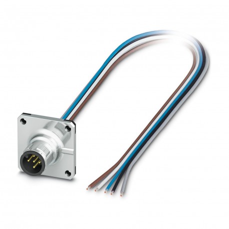 PHOENIX CONTACT SACC-SQ-M12MS-5CON-25F/0,5 SACC-SQ-M12MS-5CON-25F/0,5 1440973 PHOENIX CONTACT Sensor/Actuator flush-type plug, 5-pos., M12, A-coded, fr..