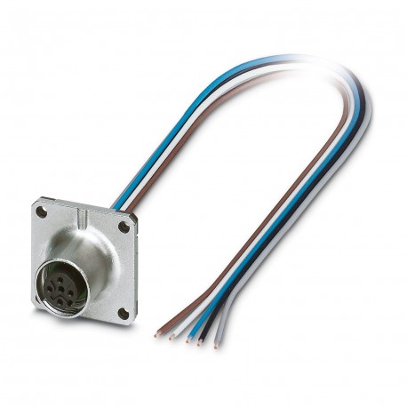 PHOENIX CONTACT SACC-SQ-M12FS-5CON-25F/0,5 SACC-SQ-M12FS-5CON-25F/0,5 1440986 PHOENIX CONTACT Sensor/Actuator flush-type socket, 5-pos., M12, A-coded, ..