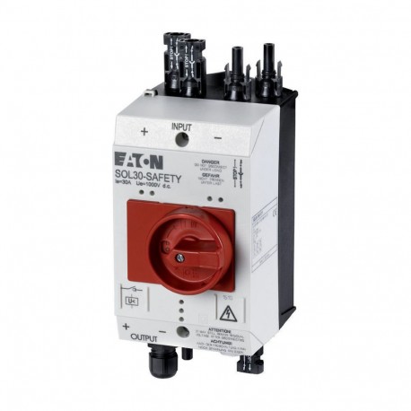 Eaton-moeller SOL30-SAFETY/2MV-U(230V50HZ) Y7-144123 EATON ELECTRIC Fireman's switch, 30A, MV, UA 230V50Hz
