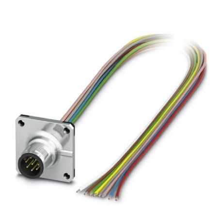 PHOENIX CONTACT SACC-SQ-M12MS-8CON-20/0,5 SACC-SQ-M12MS-8CON-20/0,5 1441684 PHOENIX CONTACT Flush-type connector