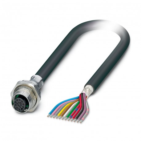 PHOENIX CONTACT SACCBP-FS-12CON-M16/1,0-PVCSCO SACCBP-FS-12CON-M16/1,0-PVCSCO 1442188 PHOENIX CONTACT Flush-type connector