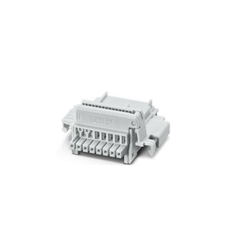 PHOENIX CONTACT TBUS8-25,0-PPPPPPPS-7035VPE100 TBUS8-25,0-PPPPPPPS-7035VPE100 1442879 PHOENIX CONTACT DIN rail bus connector, color: light gray, rated curr..