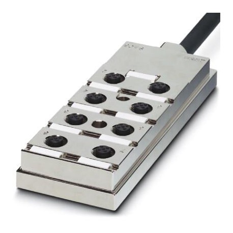 Phoenix contact SACB-8/16-15,0PUR SH Sensor/actuator box, without LED, with master cable, markers an..
