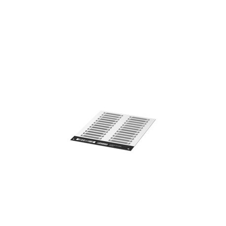 Phoenix contact LS-WMTB-V4A (48X8) Cable marker, Stainless steel plate, silver, unlabeled, labelable..