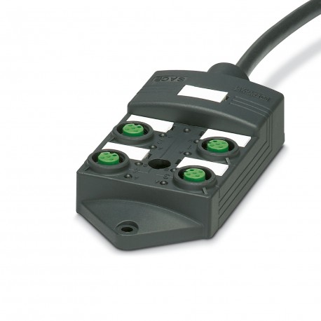 Phoenix contact SACB-4/ 8-5,0PUR SCO P SACB-4/ 8- 5,0PUR SCO P 1452424 PHOENIX CONTACT Sensor/actuator box, Application: Standard, Connection metho..