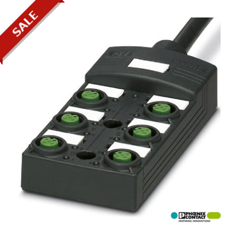 Phoenix contact SACB-6/ 6-L-10,0PUR SCO P Sensor/actuator box, Application: Standard, Connection met..