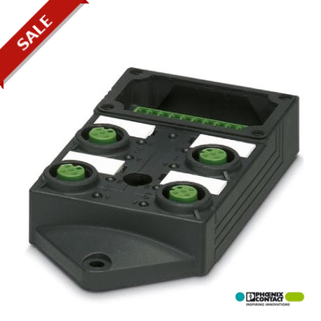 Phoenix contact SACB-4/ 4-L-C GG SCO P Sensor/actuator box header, Application: Standard, Connection..
