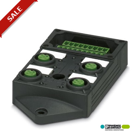 Phoenix contact SACB-4/ 8-L-C GG SCO P Sensor/actuator box header, Application: Standard, Connection..