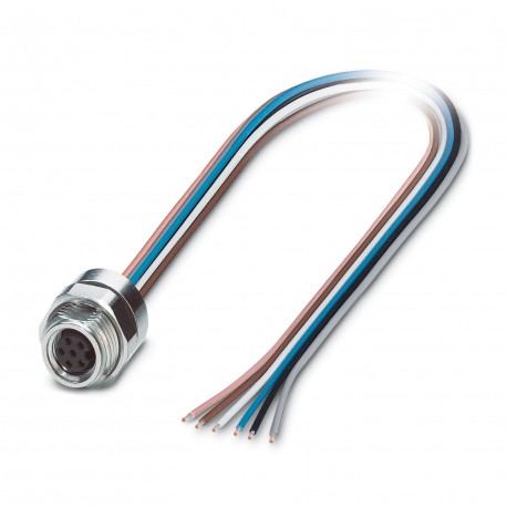 PHOENIX CONTACT SACC-DSI-M 8FS-6CON-M12/0,5 SACC-DSI-M 8FS-6CON-M12/0,5 1453465 PHOENIX CONTACT Flush-type connector