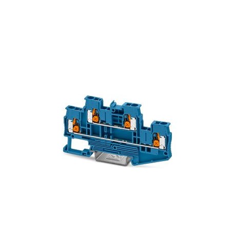 Phoenix contact XTTB 2,5 BU Double-level terminal block, nominal voltage: 800 V, Thermal constant cu..