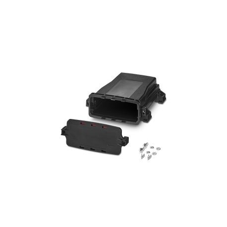 Phoenix contact ECS-SKT-122X169-S-UV-9005 Empty box for wall or pole mounting, black 9005, modular e..