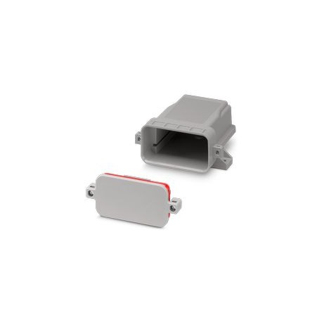 Phoenix contact ECS-SKT-64X80-S-UV-7042 Empty box for wall or pole mounting, grey 7042, modular elec..